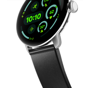 Open Box /// Active Band Pro - Pixel Watch | 45mm | Silver Hardware | Horween Black