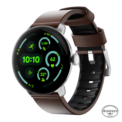 Open Box /// Active Band Pro - Pixel Watch | 45mm | Silver Hardware | Horween Brown