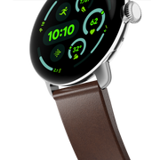 Open Box /// Active Band Pro - Pixel Watch | 45mm | Silver Hardware | Horween Brown