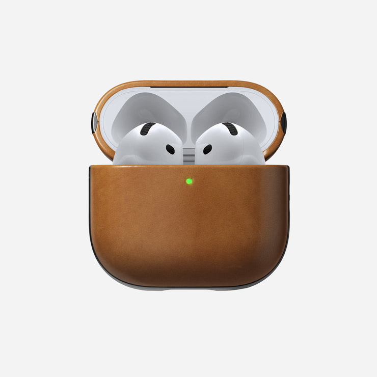Modern Leather Case - Airpods 4 | English Tan-C | Nomad Leather