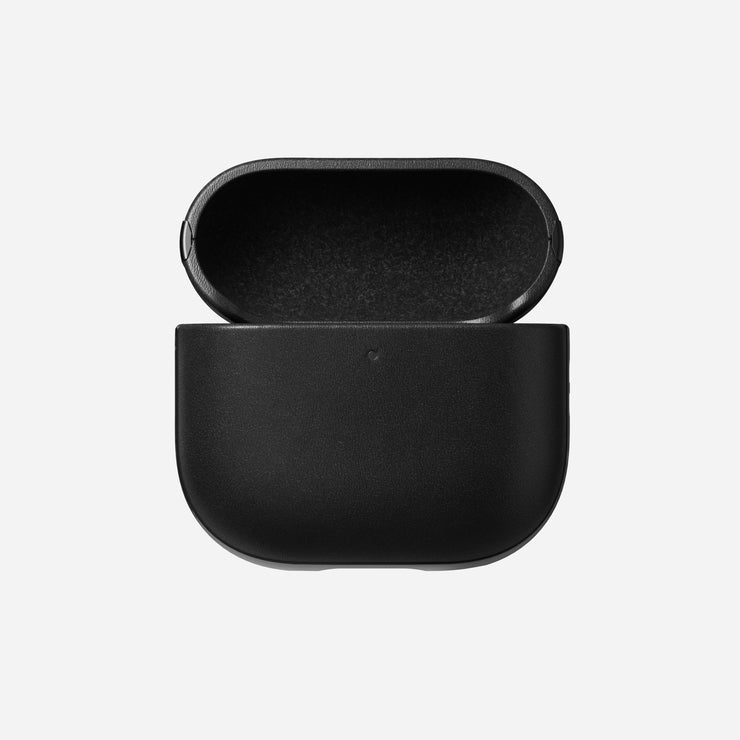 Modern Leather Case - Airpods 4 | Black | Nomad Leather