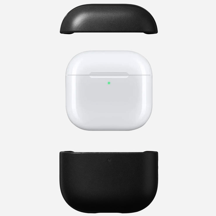 Modern Leather Case - Airpods 4 | Black | Nomad Leather