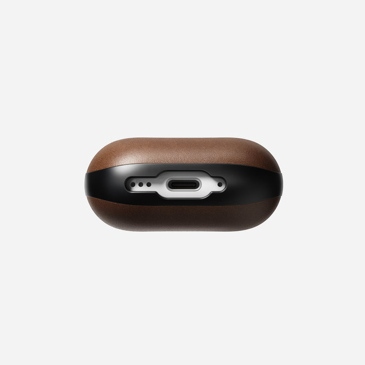 Modern Leather Case - Airpods 4 | Brown | Nomad Leather