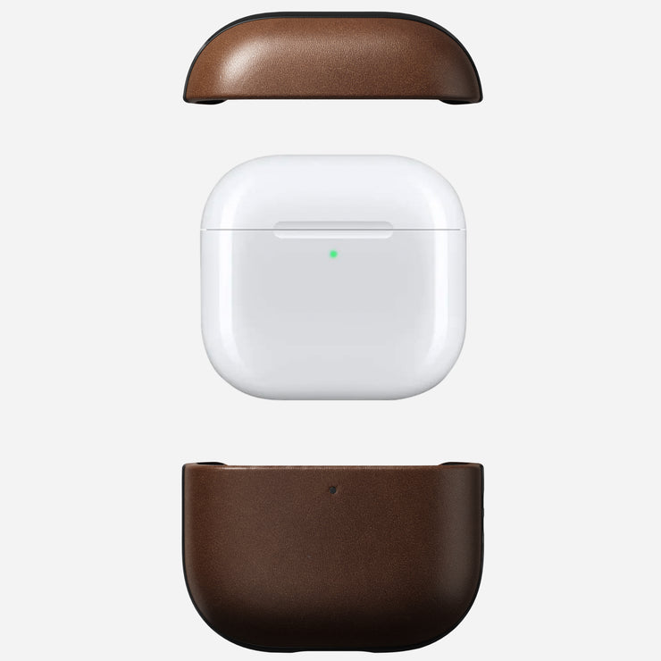 Modern Leather Case - Airpods 4 | Brown | Nomad Leather