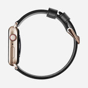 Modern Slim Band - 41mm/42mm | Gold Hardware | Black | Horween | Legacy