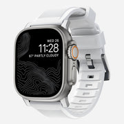 Rugged Band - 46mm/49mm | White | Silver Hardware