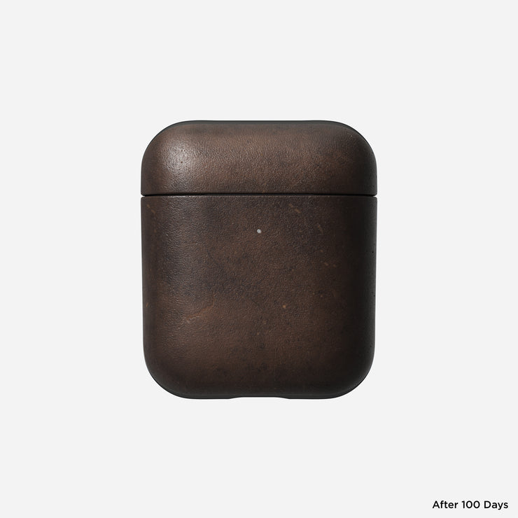 Modern Leather Case - AirPods 2nd Generation | Rustic Brown | Horween | V2