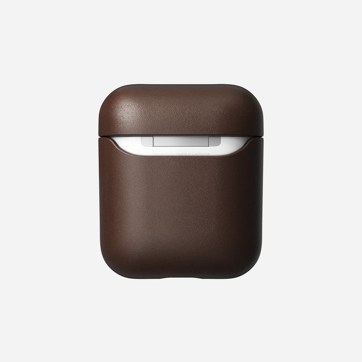 Modern Leather Case - AirPods 2nd Generation | Rustic Brown | Horween | V2