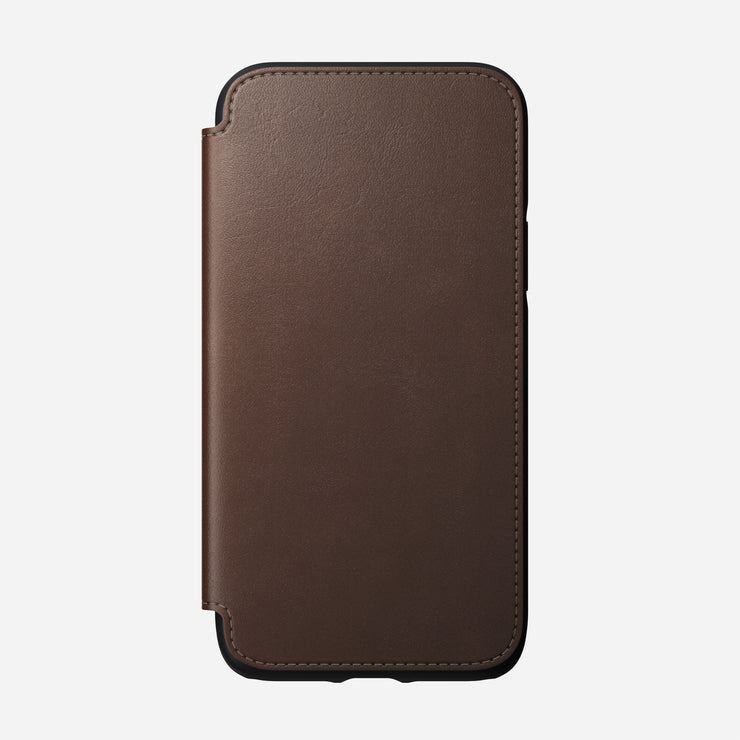 Modern Leather Folio - iPhone 11 Pro | Rustic Brown | Horween