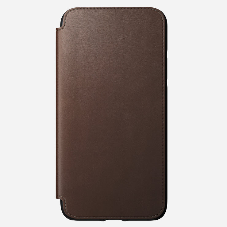 Modern Leather Folio - iPhone 11 Pro Max | Rustic Brown | Horween