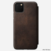 Modern Leather Folio - iPhone 11 Pro Max | Rustic Brown | Horween