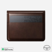 Card Wallet Plus - Rustic Brown | Horween | Find My