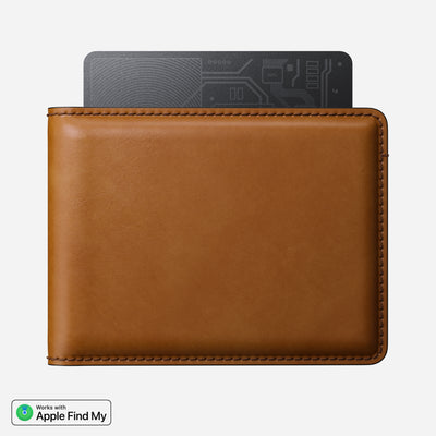 Bifold Wallet - English Tan | Nomad Leather | Find My