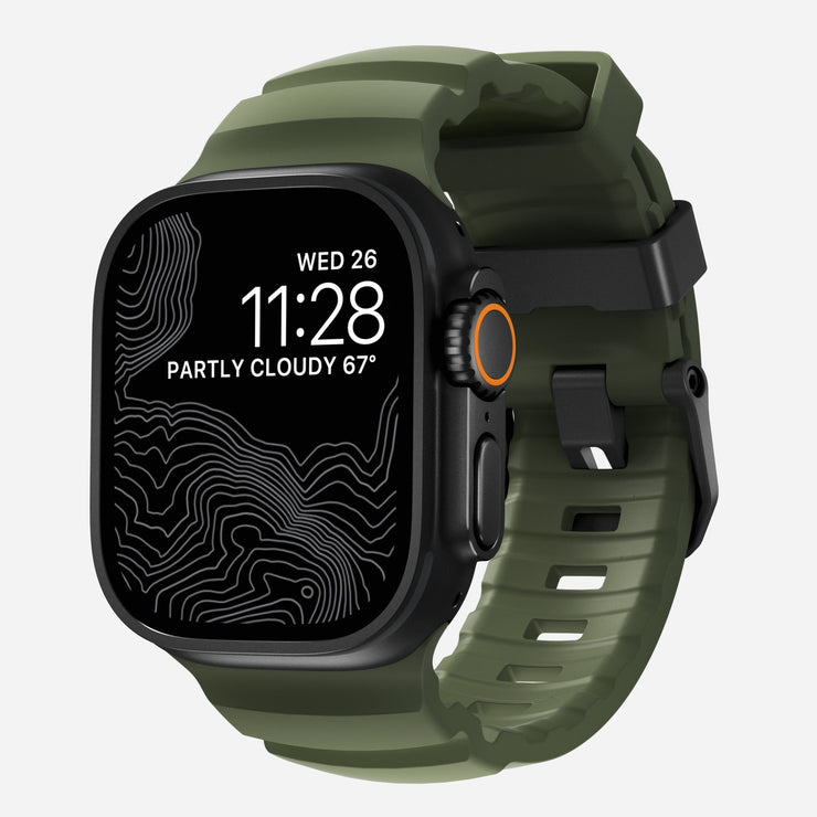 Rocky Point Band for Apple Watch - 100% Waterproof and Ultra-Tough Design, Angled View