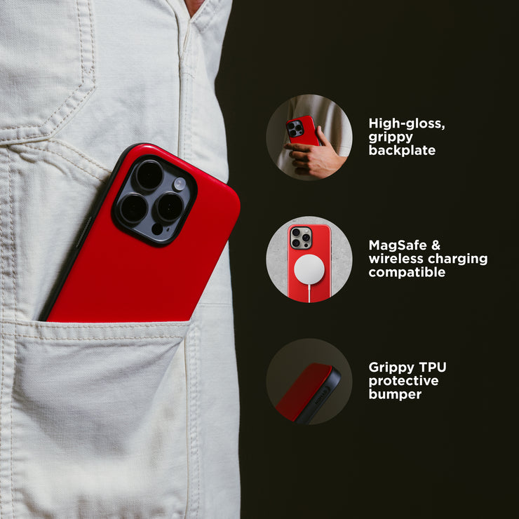 Sport Case - iPhone 15 Pro Max | Night Watch Red
