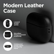 Modern Leather Case - Airpods Pro (2nd gen) | Black | Nomad Leather