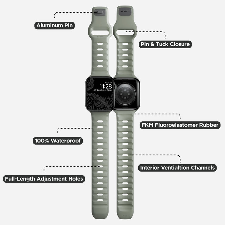 Sport Band - 41mm/42mm | Coastal Rock