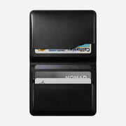 Card Wallet Plus - Black | Horween | Find My