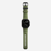Rocky Point Band for Apple Watch - Ultra-Tough Compression-Molded FKM Rubber with Titanium Hardware, Front View