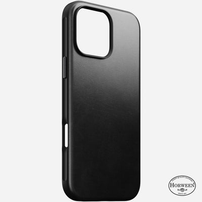 Modern Leather Case - iPhone 16 Pro Max | Black | Horween