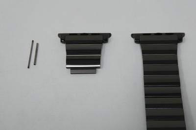 Replacement Part - Custom Lugs  | Steel Band V2 | 45mm / 49mm | Graphite