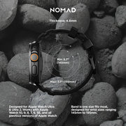 Rocky Point Band - 46mm/49mm | Carbon Black | Black Hardware