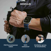 Rocky Point Band - 46mm/49mm | Atlantic | Natural Hardware