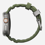 Rocky Point Band for Apple Watch - Ventilation Grooves for Breathability and Grade 2 Titanium Hardware, Side View