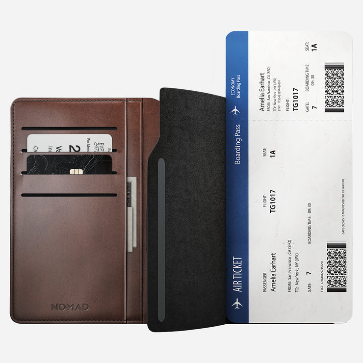 Passport Wallet - Rustic Brown | Horween | Pen Edition