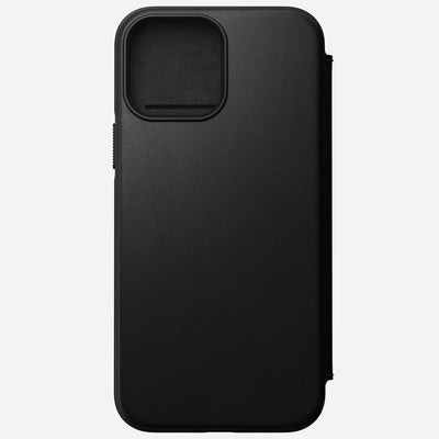 Open Box /// Modern Leather Folio - iPhone 13 Pro Max | Black | Horween