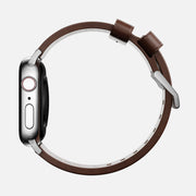 Modern Band - 41mm | Silver Hardware | Rustic Brown | Horween