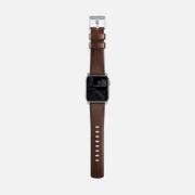 Modern Band - 41mm | Silver Hardware | Rustic Brown | Horween