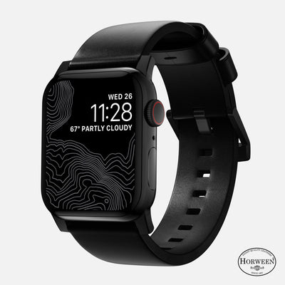 Modern Band - 45mm | Black Hardware | Black | Horween