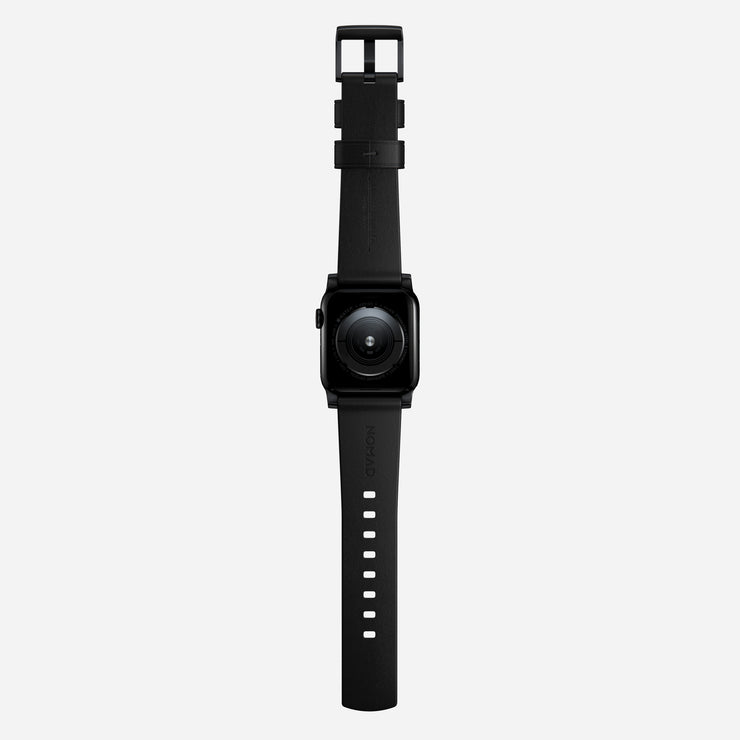 Modern Band - 45mm | Black Hardware | Black | Nomad Leather