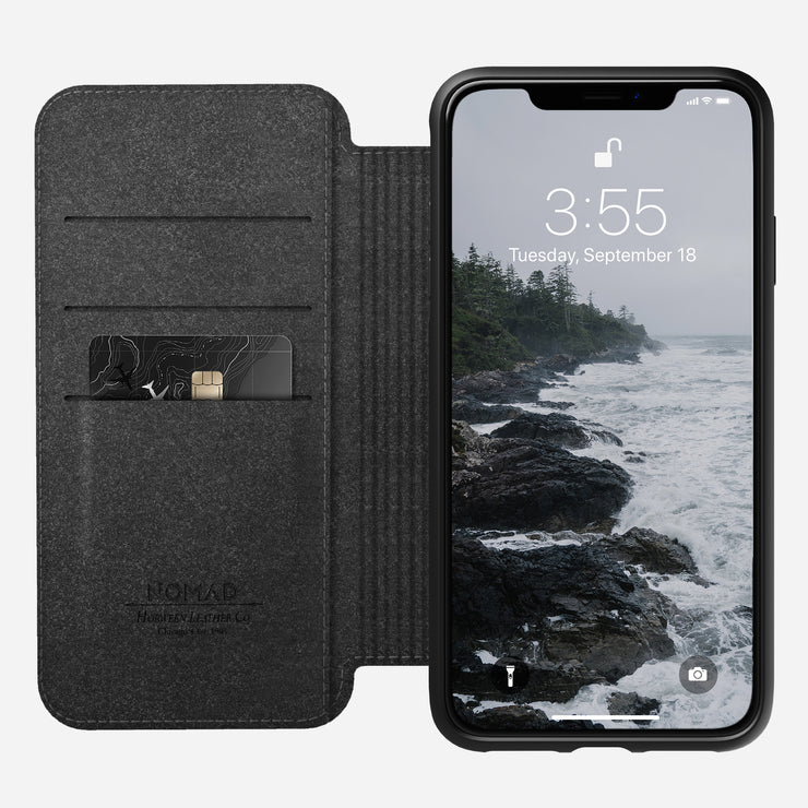 Rugged folio rustic brown xs max       