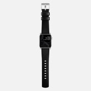 Modern Band - 46mm/49mm | Silver Hardware | Black | Horween