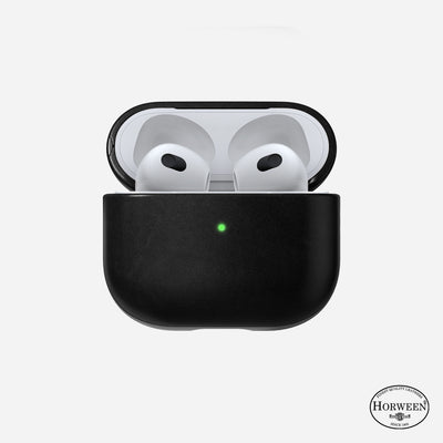 Open Box /// Modern Leather Case - AirPods 3rd Generation | Black | Horween