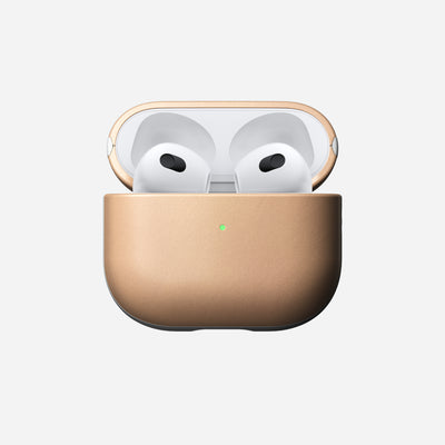 Open Box /// Modern Leather Case - AirPods 3rd Generation | Natural | Horween