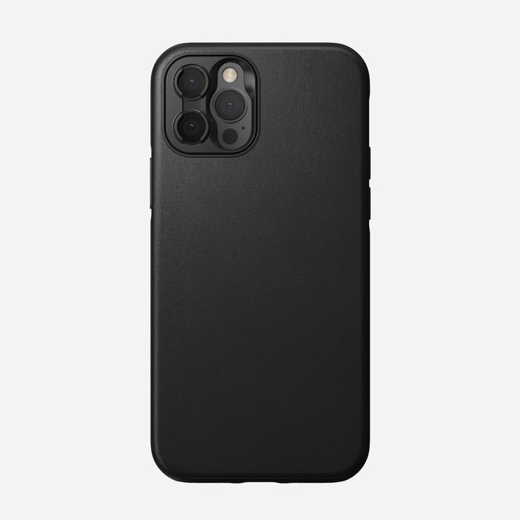 Modern Leather Case - iPhone 12 | 12 Pro | Black | Horween | Moment