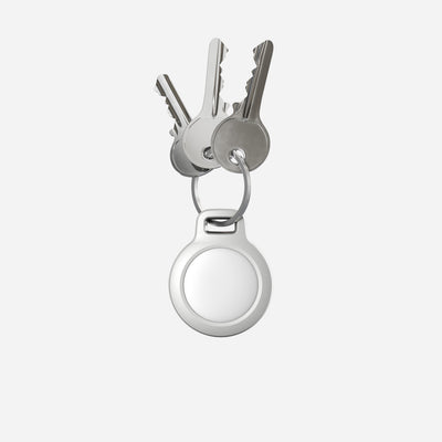 Rugged Keychain - AirTag | White