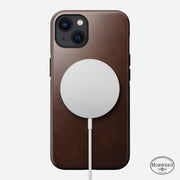 Modern Leather Case - iPhone 13 | Rustic Brown | Horween