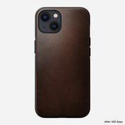 Modern Leather Case - iPhone 13 | Rustic Brown | Horween