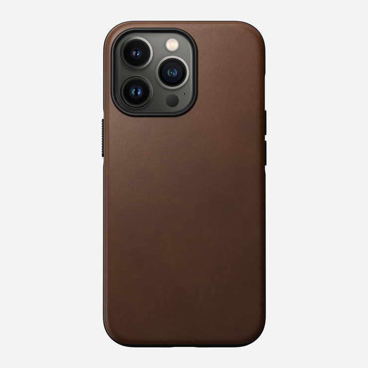 Modern Leather Case - iPhone 13 Pro | Brown