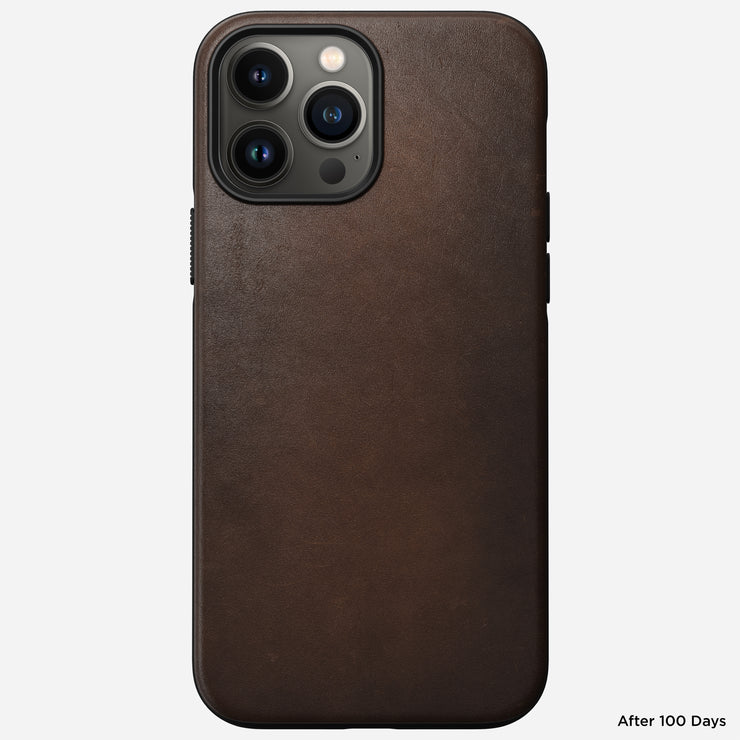 Modern Leather Case - iPhone 13 Pro Max | Brown