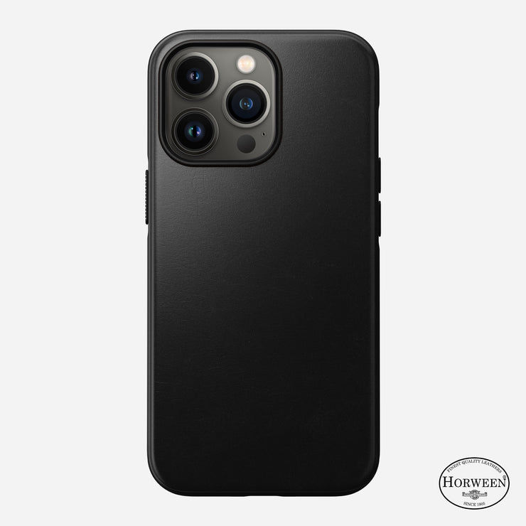 Modern Leather Case - iPhone 13 Pro | Black | Horween