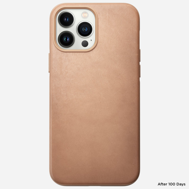 Modern Leather Case - iPhone 13 Pro Max | Natural | Horween