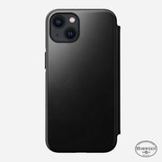 Open Box /// Modern Leather Folio - iPhone 13 | Black | Horween
