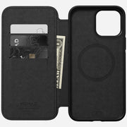 Modern Leather Folio - iPhone 13 Pro Max | Black | Horween