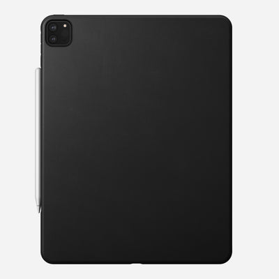 Open Box /// Modern Leather Case - iPad Pro 12.9 (5th Gen) | Black | Nomad Leather