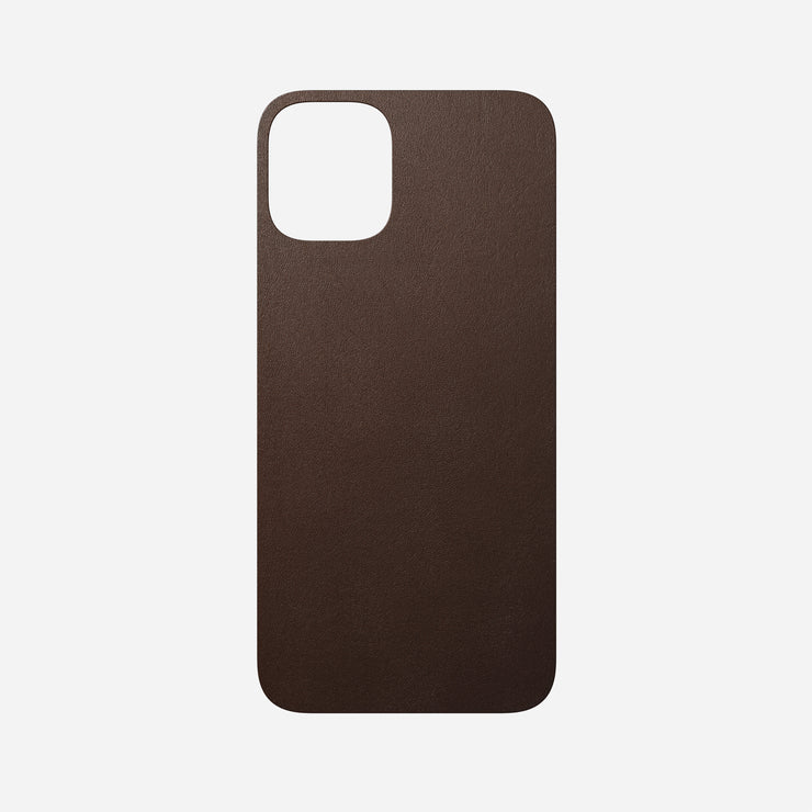 Leather iPhone Skin - iPhone 12 mini | Rustic Brown | Horween